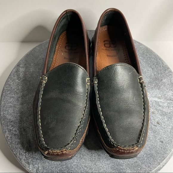 💛 Allen Edmonds Boulder Leather Driver Loafers - Picture 3 of 11